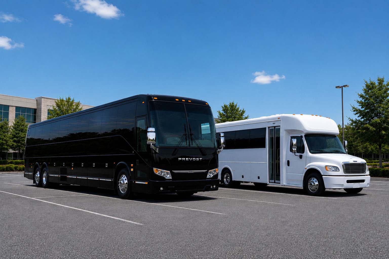 Charter bus rental in Babylon, NY